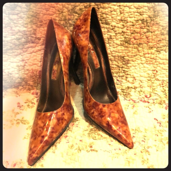 Nude multicolored Bandolino heels - Picture 1 of 6